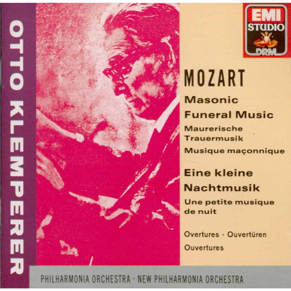 MOZART - Klemperer - Sérénade n°13, pour orchestre en sol majeur K.525 '